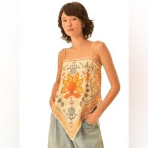 FARM Rio Floral Print Top